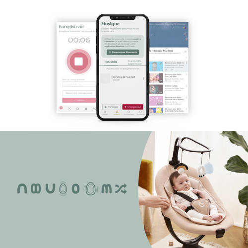 Babymoov Schommel Swoon Evolution ConnectMocca Wipstoel