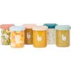 Babymoov ISY Bowls 6 glazen bewaarpotjes 250 ml