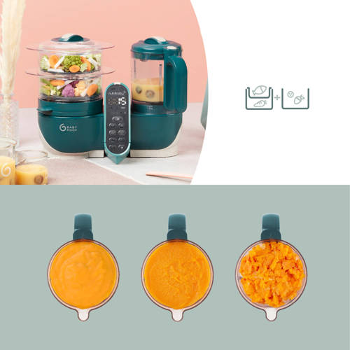 Babymoov Nutribaby (+) Opal Green Blender stomer | Blender stomer van