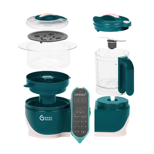 Babymoov Nutribaby (+) Opal Green Blender stomer | Blender stomer van