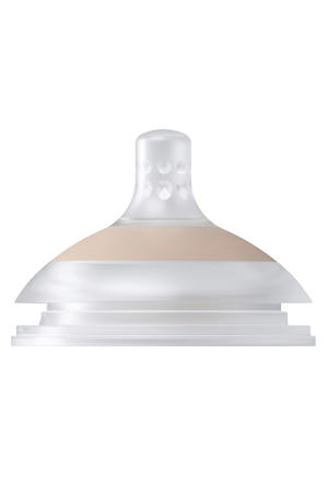 Flessenspeen M - 6+ Maanden - Voor Mammafeel Fles