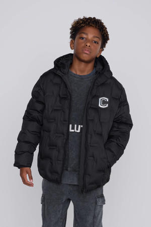 Puffer Winterjas Jude met 3D Relief