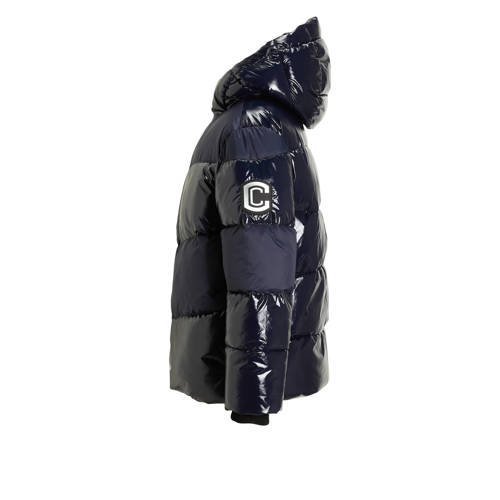 Coolcat Winterjas Justin donkerblauw Jongens Nylon Capuchon Effen