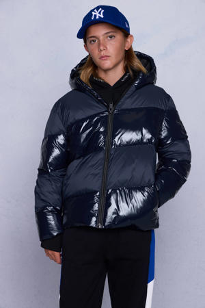 Winterjas Justin donkerblauw