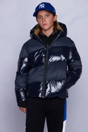 Winterjas Justin donkerblauw