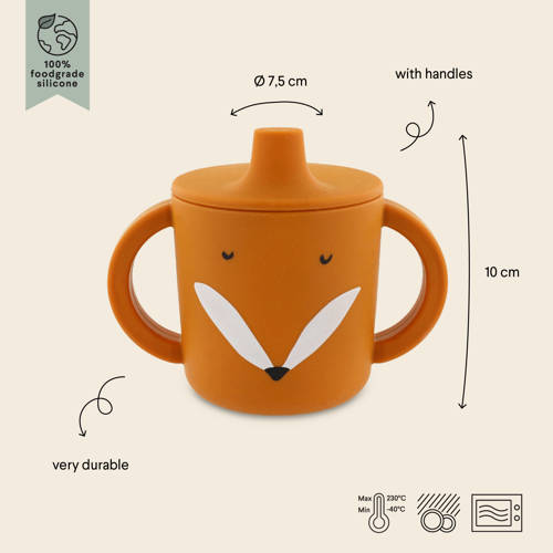 TRIXIE drinkbeker Mr. Fox bruin | Drinkbeker van