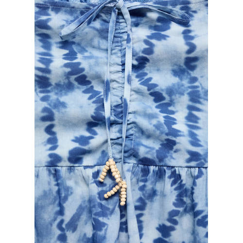 Mango Kids rok met all over print lichtblauw Meisjes Katoen All over print 164(S)