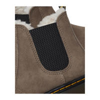 thumbnail: Dr. Martens gevoerde suède enkelboots dark khaki bronx