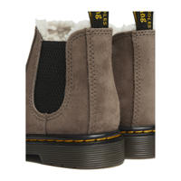 thumbnail: Dr. Martens gevoerde suède enkelboots dark khaki bronx