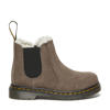 Dr. Martens gevoerde suède enkelboots dark khaki bronx