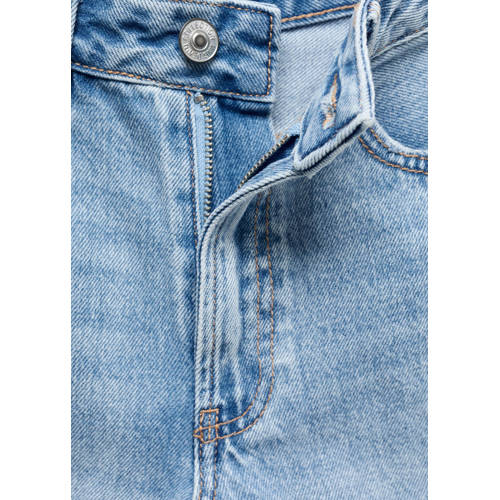 Mango Kids denim short light blue denim Korte broek Blauw Effen 172(L)