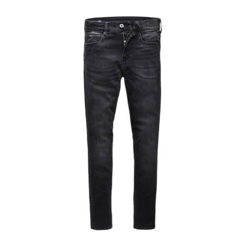 G-Star RAW tapered fit jeans faded black Zwart Jongens Denim