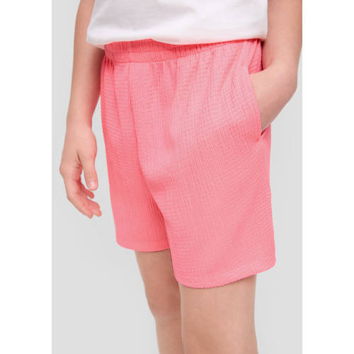 s.Oliver sweatshort roze Korte broek Meisjes Polyester Effen M