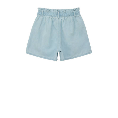 s.Oliver denim short light blue denim Korte broek Blauw Meisjes Katoen S