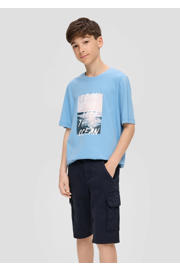 thumbnail: s.Oliver cargo short donkerblauw
