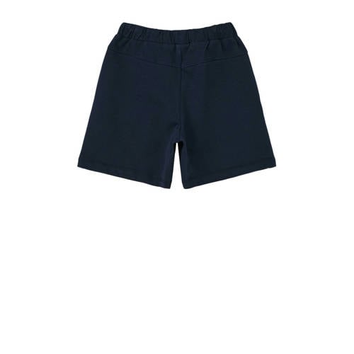 S.Oliver sweatshort donkerblauw Korte broek Effen 140