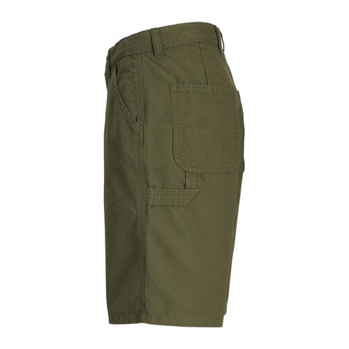 jack & jones JUNIOR bermuda JJSTYD BARKLEY CARPENTER olijfgroen Korte broek Jongens Katoen 176