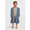 NOUS Kids kinder badstof badjas blauw