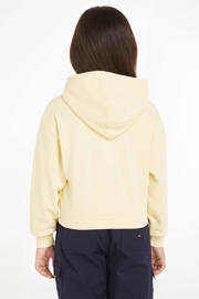 thumbnail: Tommy Hilfiger hoodie met printopdruk lichtgeel