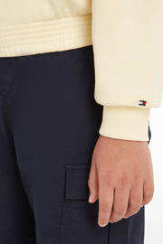 thumbnail: Tommy Hilfiger hoodie met printopdruk lichtgeel