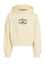 thumbnail: Tommy Hilfiger hoodie met printopdruk lichtgeel