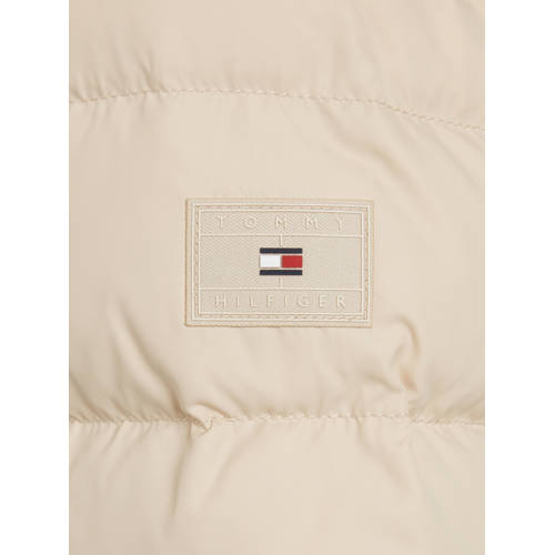 Tommy Hilfiger gewatteerde winterjas ESSENTIAL DOWN Beige Meisjes Polyester Capuchon 152