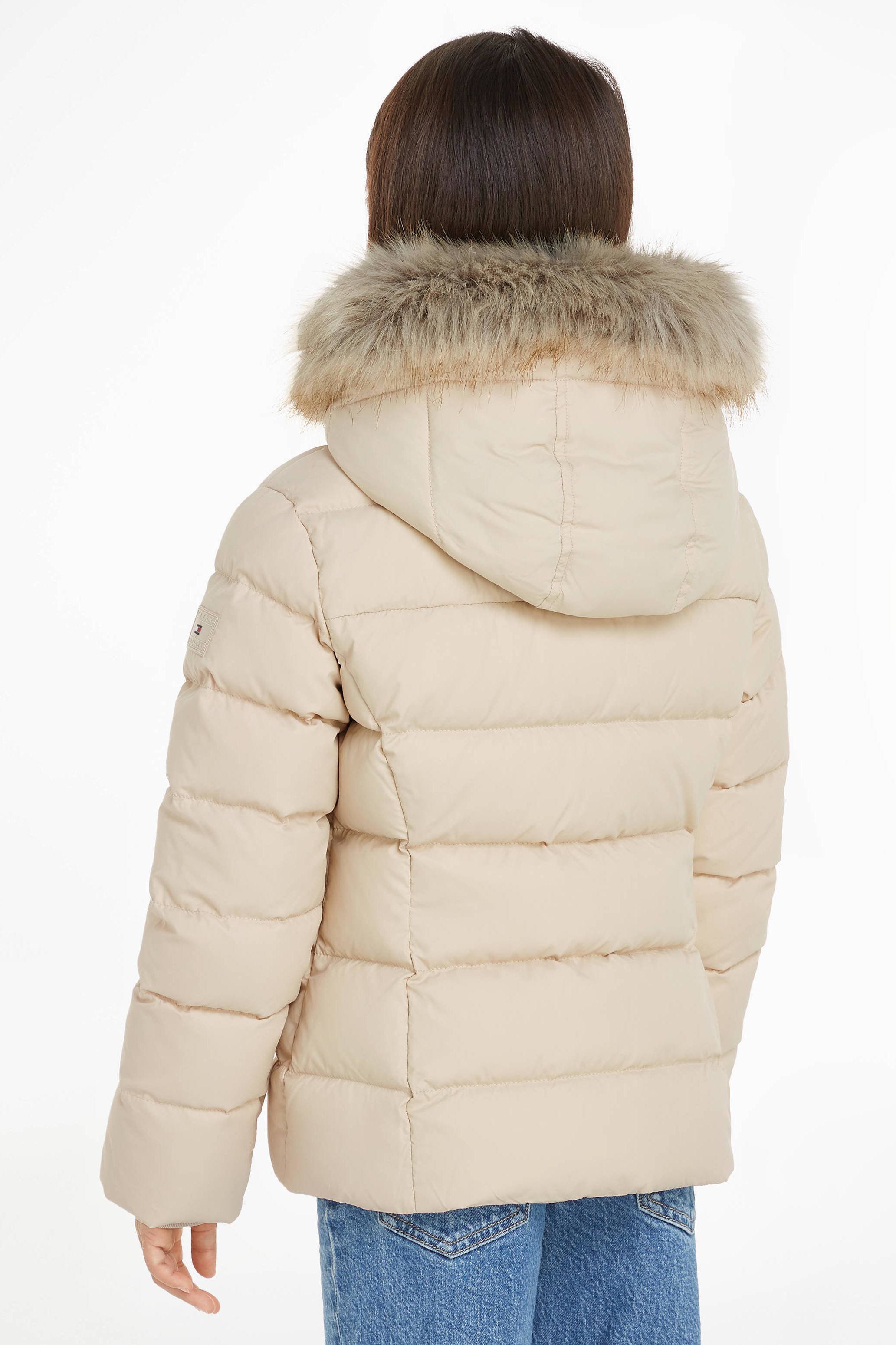 Tommy Hilfiger gewatteerde winterjas ESSENTIAL DOWN kleertjes