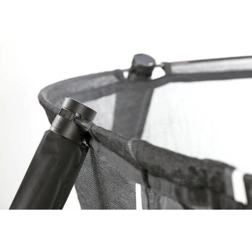 Salta First Class 366 cm Black 366x366 cm Trampoline op poten Zwart