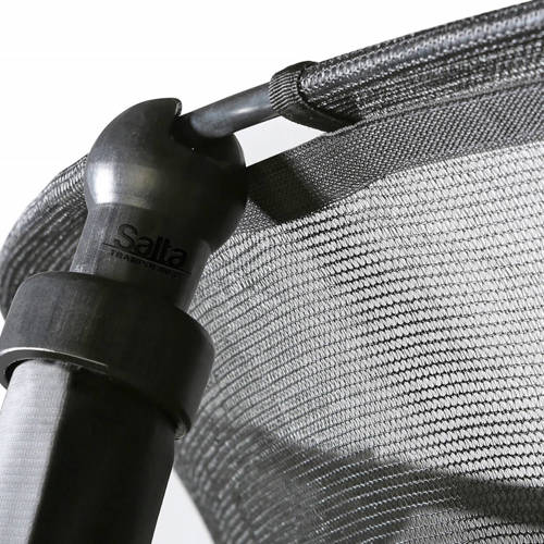 Salta First Class 305 cm Black 305x305 cm Trampoline op poten Zwart