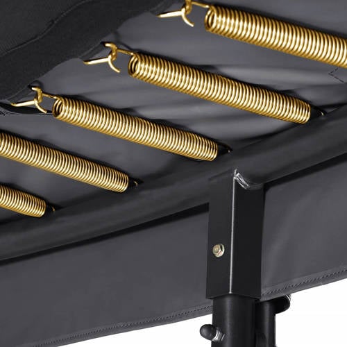 Salta First Class 305 cm Black 305x305 cm Trampoline op poten Zwart