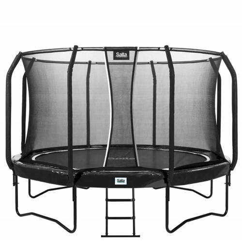 Salta First Class - 305 cm - Black 305x305 cm Trampoline op poten Zwart afbeelding