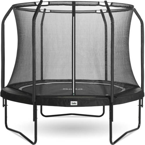 Salta Premium Black Edition 305 cm 305x305 cm Trampoline op poten Zwart