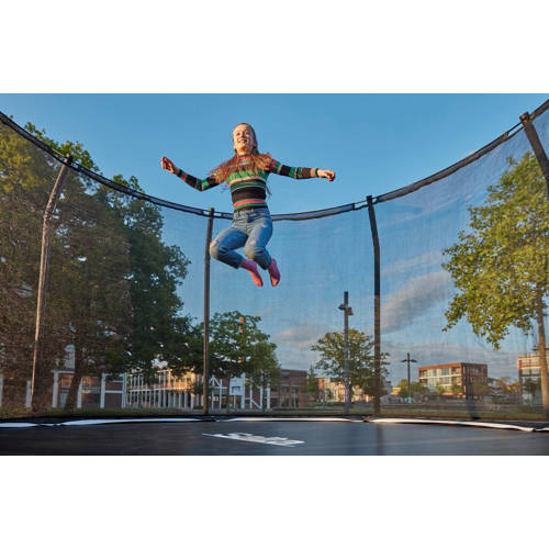 Salta Premium Black Edition 457cm 457x457 cm Trampoline op poten Zwart