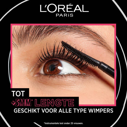 L'Oréal Paris Telescopic Lift waterproof mascara zwart
