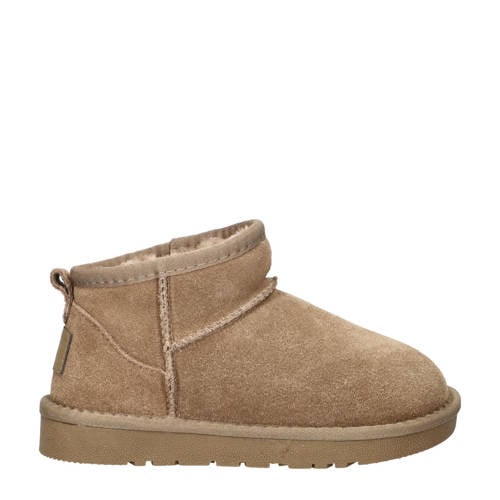 Nelson Kids suède enkelboots taupe Bruin Jongens/Meisjes Suèdelook Effen - maat 30 afbeelding
