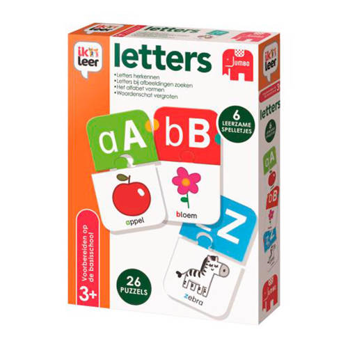 Jumbo Ik leer Letters Educatief speelgoed | Educatief speelgoed van