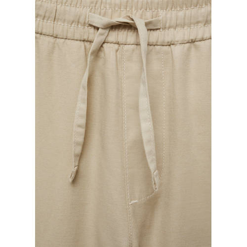 Mango Kids broek beige Jongens Katoen Effen 170(S)