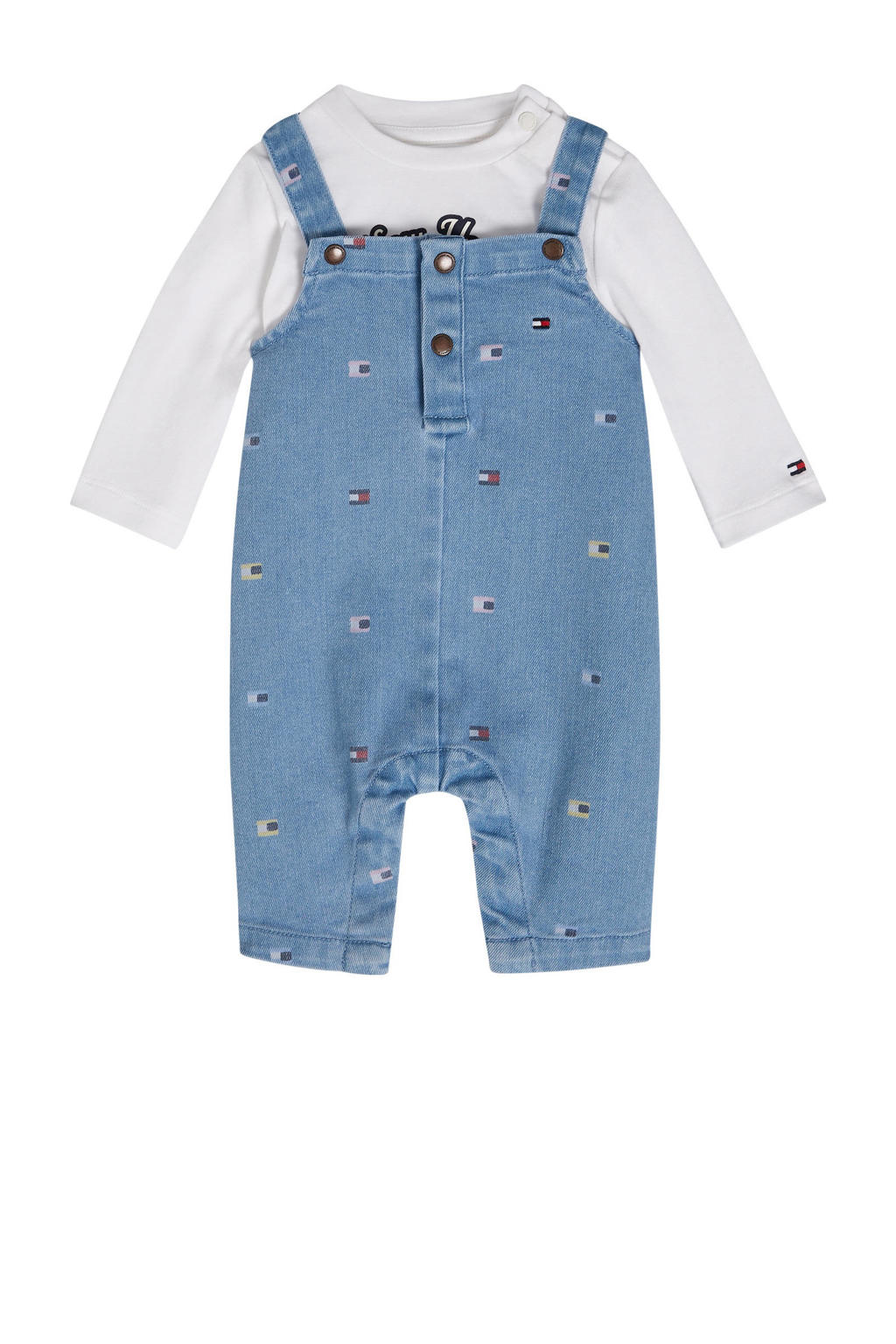 Tommy Hilfiger tuinbroek met longsleeve
