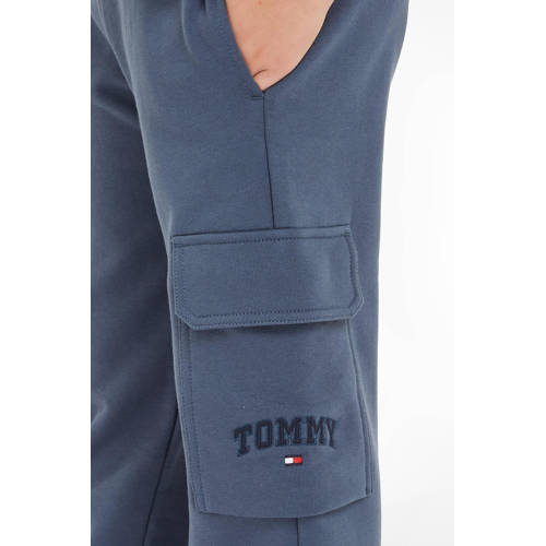 Tommy Hilfiger joggingbroek donkerblauw Ecru Jongens Katoen Effen 152