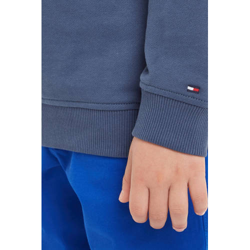 Tommy Hilfiger hoodie met logo donkerblauw Sweater Logo 176