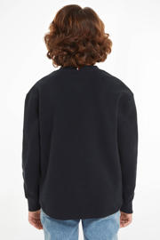 thumbnail: Tommy Hilfiger gemêleerde longsleeve donkerblauw