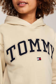 thumbnail: Tommy Hilfiger hoodie met logo ecru