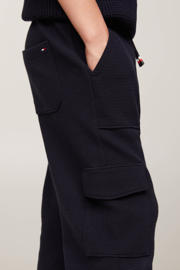 thumbnail: Tommy Hilfiger cargobroek donkerblauw