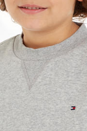 thumbnail: Tommy Hilfiger gemêleerde sweater lichtblauw