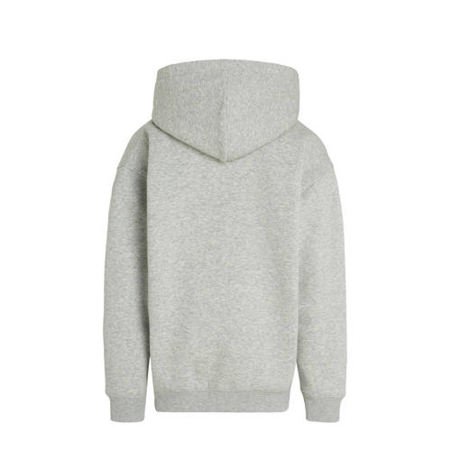 Tommy Hilfiger gemêleerde hoodie grijs Sweater Melée 140