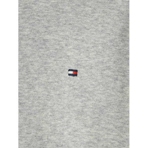 Tommy Hilfiger gemêleerde hoodie grijs Sweater Melée 140