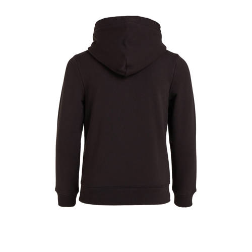 Calvin Klein hoodie Terry met logo zwart Sweater Jongens Katoen Capuchon 140