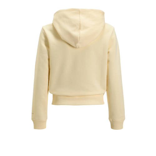 Calvin Klein hoodie met logo Sweater Beige Meisjes Katoen Capuchon Logo 164