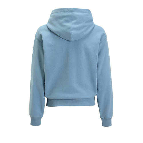 Calvin Klein hoodie met logo lichtblauw Sweater Jongens Katoen Capuchon 176