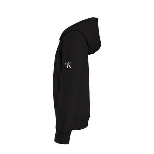Calvin Klein hoodie met logo Sweater Zwart Jongens Katoen Capuchon Logo 140